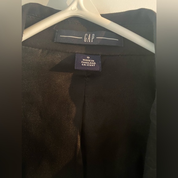 Gap blazer black size 0 - Picture 3 of 3